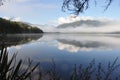 Lake Haupiri morning Royalty Free Stock Photo