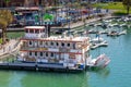 The Dixie Belle paddle wheel style boat