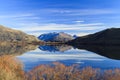 Lake Hayes in New Zealand Royalty Free Stock Photo