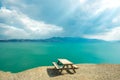 View of Lake Hazar in Elazig,Turkey