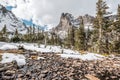 Lake Helene, Rocky Mountains, Colorado, USA. Royalty Free Stock Photo