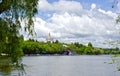 Lake in Herastrau Park, Bucharest