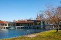 Lake Heviz in Hungary is the 2nd largest natural war