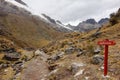 `lake 69 at 1 hour` - trail to Lagoon 69, on the valley of Huascaran mountains, on Huaraz