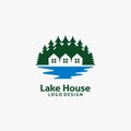 Lake house logo design