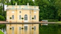 Lake house near the forest