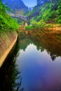 Lake in Hubei district, China Royalty Free Stock Photo