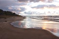 Lake Huron Beach After a Storm Royalty Free Stock Photo