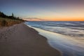 Lake Huron Beach after Sunset - Pinery Provincial Park