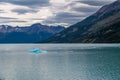 Lake and iceberg at Perito Moreno Glacier at Los Glaciares National Park in Patagonia - El Calafate, Santa Cruz, Argentina Royalty Free Stock Photo