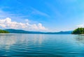 Lake Jocassee in Devil`s Fork State Park Royalty Free Stock Photo