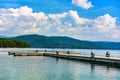 Lake Jocassee in Upstate South Carolina SC Royalty Free Stock Photo