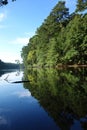 Lake Johnson Park in Raleigh Royalty Free Stock Photo