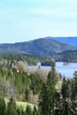 Lake Jonsvatnet, trondheim, Norway Royalty Free Stock Photo