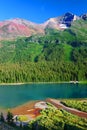 Lake Josephine Glacier National Park Royalty Free Stock Photo