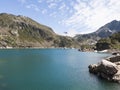 Lake Juclar in Andorra Royalty Free Stock Photo