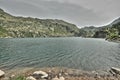 Lake of Juclar in Andorra Royalty Free Stock Photo