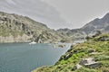 Lake of Juclar in Andorra Royalty Free Stock Photo