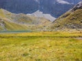 Lake at Julier pass Royalty Free Stock Photo