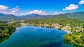 Lake Junaluska Drone Aerial