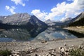 Lake in Kananaskis Country - Alberta - Canada Royalty Free Stock Photo