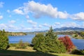 Lake Karapiro, New Zealand, in autumn