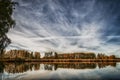 Morning by the lake in Karlstad Sweden