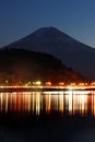 Lake Kawaguchi and Mount Fuji
