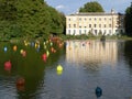 Lake in Kew Gardens Royalty Free Stock Photo