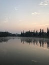 The lake in Khao kho Royalty Free Stock Photo