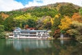 Lake Kinrinko in Yufuin, Kyushu, Japan