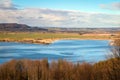 Lake Kochel (Kochelsee) in Bavaria on a sunny winter day, German