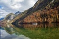 Lake Koenigsee Bavaria, Germany Royalty Free Stock Photo