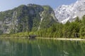 Lake Koenigssee in Bavaria, Germany