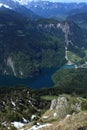 Lake Konigsee in Germany Royalty Free Stock Photo