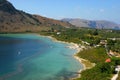 Lake Kourna near Kournas on the island Crete Royalty Free Stock Photo