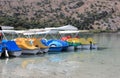 Lake Kournas. Crete, Greece. Royalty Free Stock Photo
