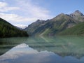 Lake Kucherla in the Altai Mountains