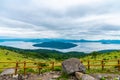 Lake Kussharo. Akan Mashu National Park, Hokkaido, Japan