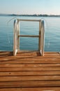 Lake Ladder Royalty Free Stock Photo