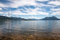 Lake lago Maggiore, Italy. Isola Madre landscape view Royalty Free Stock Photo