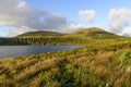 Lake of Lagoa Rasa, Flores island, Azores archipelago (Portugal)