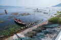 Lake and landscape at chilika lake rambha