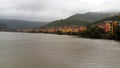 Lake lavasa city buildings tourist