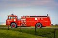 Lake Lawn Lodge Fire Truck, Delavan, Wisconsin Royalty Free Stock Photo
