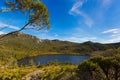 Lake Lilla, part of Cradle Mountain, Lake St Clair National Park Royalty Free Stock Photo