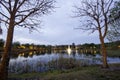 Lake Lily in the Morning in Maitland, Florida Royalty Free Stock Photo