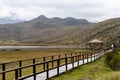 Lake Limpiopungo in Cotopaxi National Park.