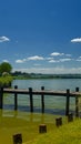 Lake Lobos landscape on a warm summer day