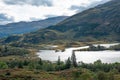 Lake Loch Shiel in Glenfinnan Valley, Scotland Royalty Free Stock Photo